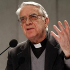 El portavoz vaticano, Federico Lombardi, este martes.
