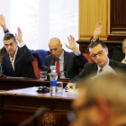 La moción para reclamar el soterramiento partió del grupo municipal socialista. SECUNDINO PÉREZ