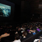 Las proyecciones de ayer volvieron a llenar el Auditorio de espectadores. No cabía ni uno más.