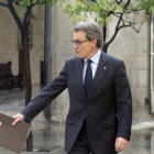 El presidente en funciones de la Generalitat, Artur Mas.