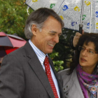 Francisco Álvarez y Teresa Gutiérrez, en un acto en el 2010 en León.