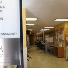La oficina de Ponferrada es una de las más precarias
