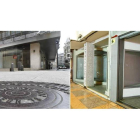 Locales comerciales vacíos en dos de las calles más céntricas de la capital, Independencia y Lope de Vega, ambas con un alto índice de abandono comercial.