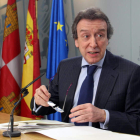 El consejero de Presidencia y portavoz de la Junta, Antonio de Santiago-Juárez, ayer.