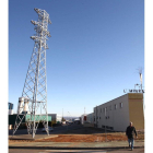 Iberdrola ya ha completado la instalación de la torreta.