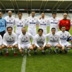 Formación de la Cultural de Veteranos.