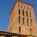 Imagen exterior de la iglesia mudéjar.