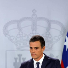 El presidente del Gobierno, Pedro Sánchez