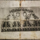 Árbol genealógico de los señores de Villabonillos, del Siglo XVII. (archivo histórico provincial)