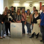 Un grupo de estudiantes de la Universidad de Washington.