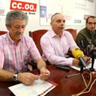 González Llamas, Monasterio y Mirón, ayer en la presentación de la jornada de responsabilidad social
