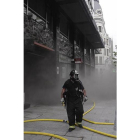 Incendio en el Ayuntamiento de León