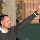 A José Manuel Aira y a su equipo sólo les vale hoy la victoria. LOF