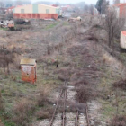 Tramo del ferrocarril de la ruta de Plata, abandonado en la provincia leonesa. RAMIRO