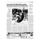 Así contó Diario de León la inservible goleada del Mirandés en el 2005. DL