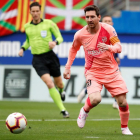 Messi ‘mojó’ ante el Eibar y espera hacerlo en la Copa. JUAN HERRERO