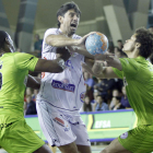 Jorge García Vega durante el partido del pasado miércoles ante el Naturhouse La Rioja.