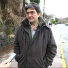 El aspirante a la Alcaldía, el miércoles tras presentar la moción