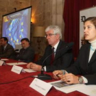 Enrique Muñoz, Miguel Alejo, José Ángel Hermida y Margarita Torres.