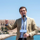 Pablo Casado en Palma. ATIENZA