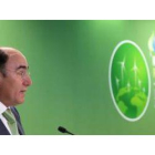 El presidente de Iberdrola Renovables, Ignacio Galán, durante la presentación de los datos de Iberdr