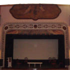 El escenario del teatro.