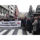 Los vecinos del valle de Laciana reclamaron un futuro más justo en una manifestación celebrada el año pasado. ARAUJO