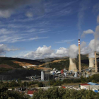 Vista de la central térmica de La Robla, en una imagen tomada el pasado octubre.