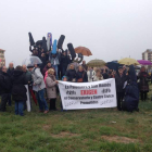 Los manifestantes exhibieron sus instrumentos musicales. M.A.Z
