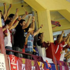 La afición ademarista animó a su equipo de principio a fin y lo celebró por todo lo alto.