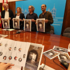 De Cela, Gancedo, Rogelio Pacios y José Luis Álvarez. ANA F. BARREDO