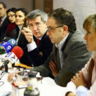 Canuria, Travesí, María Rodríguez, Picallo, Francisco Fernández, Javier Chamorro y Gema Cabezas