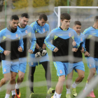 La plantilla de la Cultural prepara el partido decisivo de hoy frente al Barcelona B por el ascenso a Segunda División. MARCIANO PÉREZ