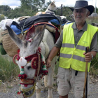 Pepe Villanueva recorre el Camino de Santiago desde Zaldívar (Vizcaya).