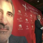 Gaspar Llamazares, en el último acto de la precampaña en Toledo