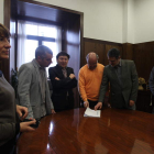 Cristina López, Macías, Folgueral, Emilio Cubelos, Fernando Álvarez, Argimiro Martínez.