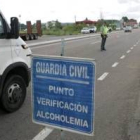 La Guardia Civil instaló el control en Puente Villarente