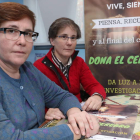 Las hermanas Pilar e Irma Claro Suárez han donado sus cerebros a la ciencia. RAMIRO