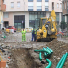 Las obras estuvieron paradas durante más de mes y medio y se retomaron en noviembre.