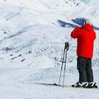 Imagen del dominio de esquí de la estación invernal de San Isidro, ayer. www.san-isidro.net