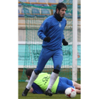 Dani Hedrera estará un mes de baja por su lesión de rodilla.