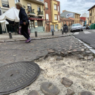 Un morrillo, a los pies de la muralla de Ruiz de Salazar