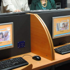 En León 1.377 entidades no podrán acceder a los 100 Megas de velocidad. En la foto, el cibercentro de Valencia de Don Juan.