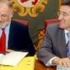 Víctor Morlán y Francisco Fernández, en una imagen de archivo