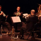 Los integrantes del cuarteto Spanish Brass Luur Metalls, que actúan el 20 de mayo