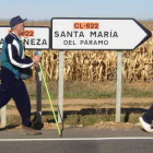 Imagen de la tradicional marcha Caminantes Parameses que tendrá lugar este domingo. MEDINA