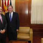 El consejero y Silván se reunieron a primera hora.