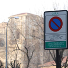 La zona de residentes de la ORA está identificada en verde.