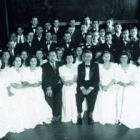 Imagen sacada en 1943 del Orfeón, que entonces dirigía el maestro Odón Alonso