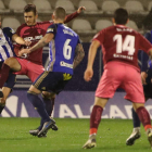 Deportiva y Albacete empataron en el partido de la primera vuelta a un gol en El Toralín.